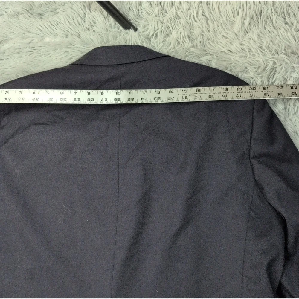 Vintage Lacrosse Jacket Mens 44R Blue Wool Suit Coat Lined Pockets South Africa